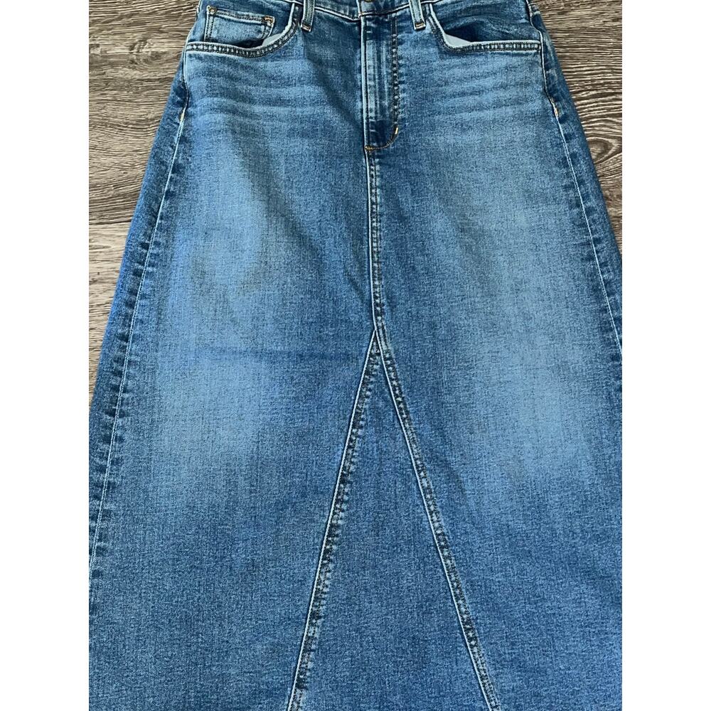 Joe’s Jeans Long Denim Skirt — Size 28 — Classic Blue — Women’s (358)
